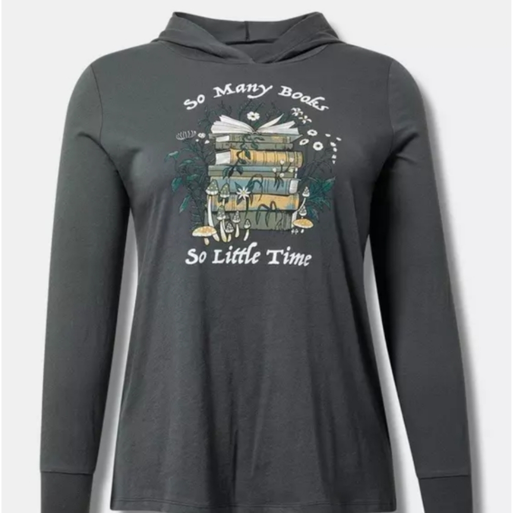 Torrid So Many Books Classic Fit Hoodie Tee